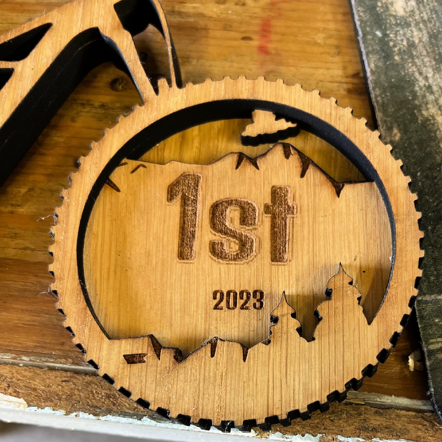 Mountain Bike Custom Trophy